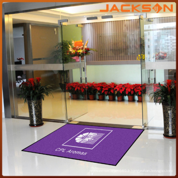 Tapis de zone de logo d&#39;entrée personnalisé